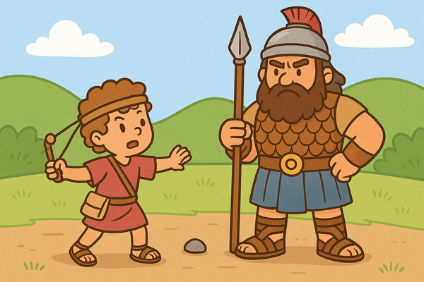 "David & Goliath – Facing Big Worries" and How to Face Your Giant Today!